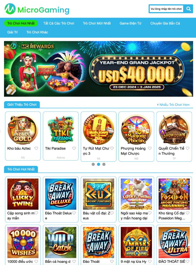 Microgaming Slots